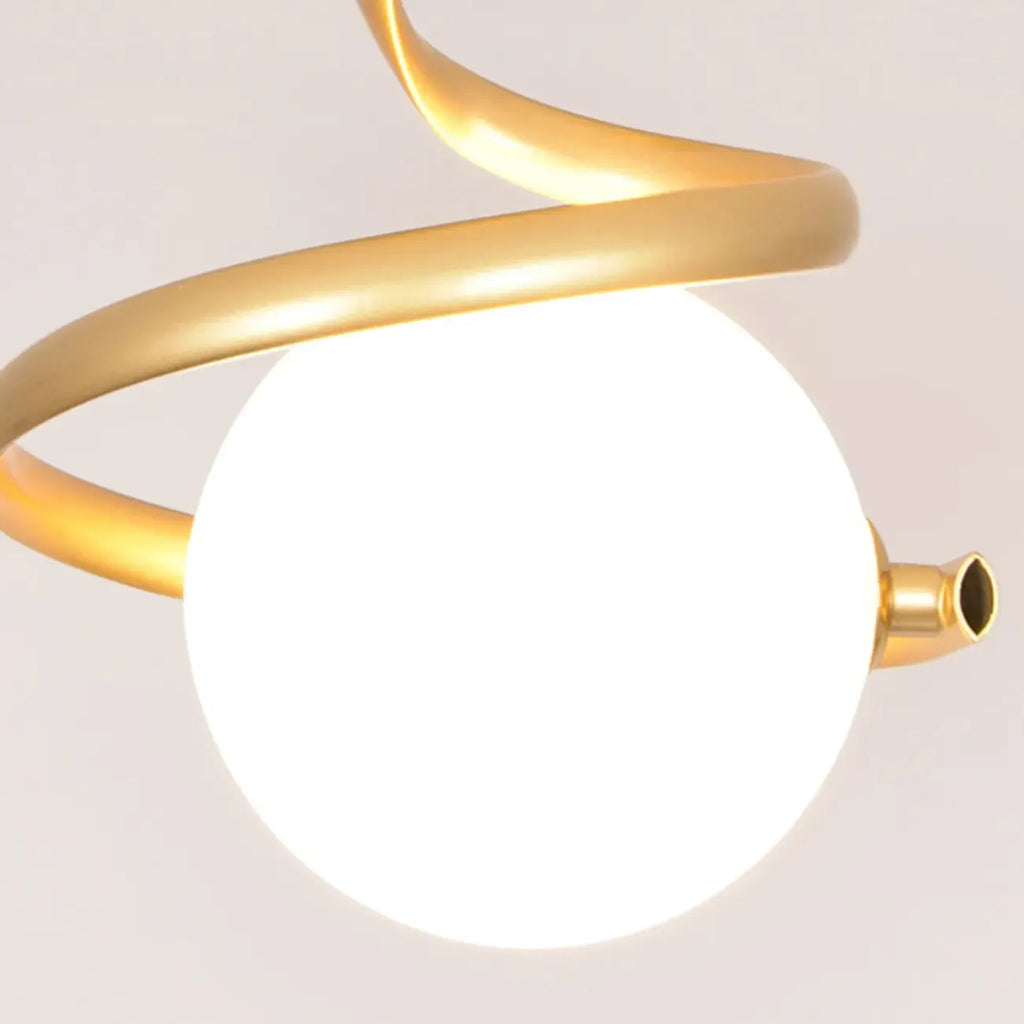 Mini plafonnier LED créatif pour une élégance au salon