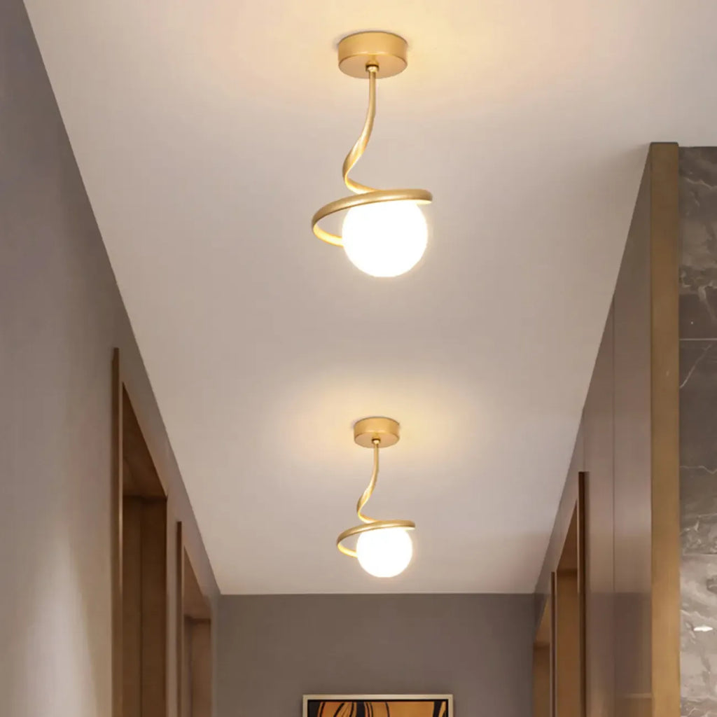 Mini plafonnier LED créatif pour une élégance au salon
