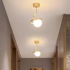 Mini plafonnier LED créatif pour une élégance au salon