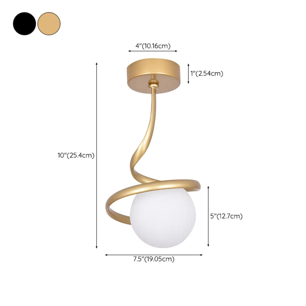 Mini plafonnier LED créatif pour une élégance au salon