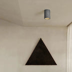 Plafonnier cylindrique encastré à intensité variable pour usage intérieur