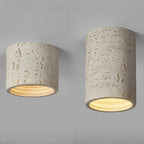 Plafonnier cylindrique encastré à intensité variable pour usage intérieur