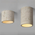 Plafonnier cylindrique encastré à intensité variable pour usage intérieur