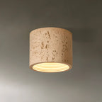 Plafonnier cylindrique encastré à intensité variable pour usage intérieur