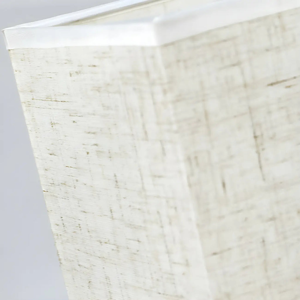 Lampe de table rectangulaire rustique en bois pour chambre à coucher
