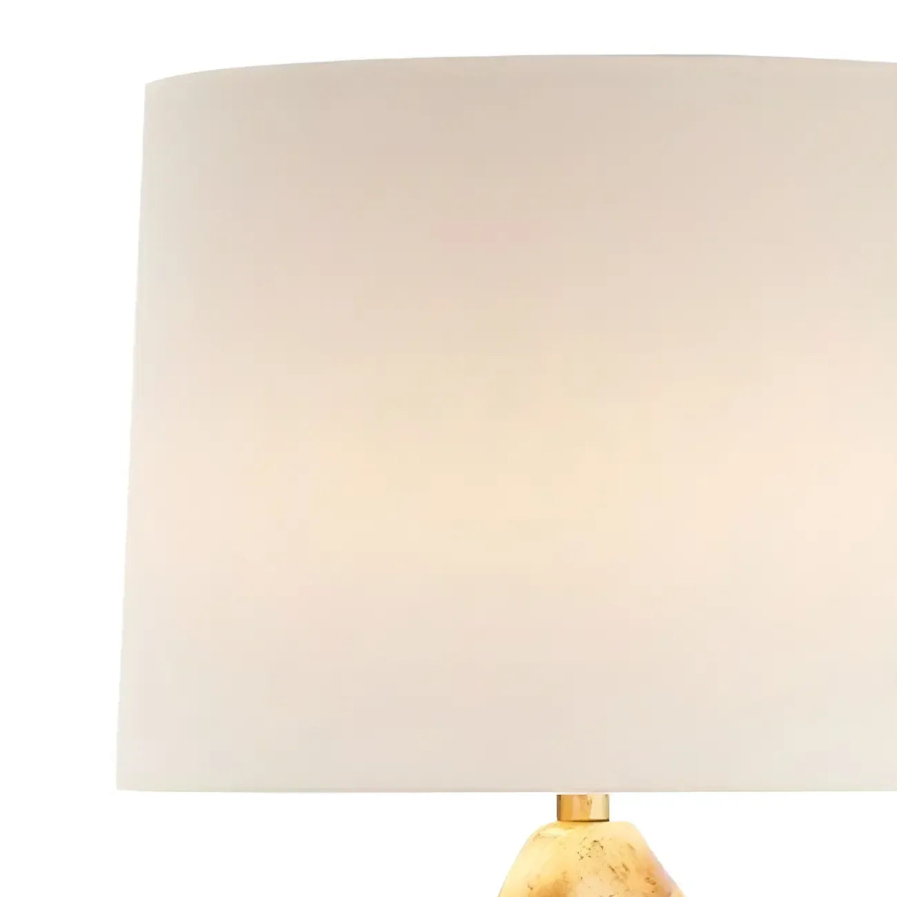 Lampe de bureau électrique moderne à brancher avec base dorée pour chambre à coucher