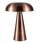 Lampe de table contemporaine en laiton rechargeable pour la maison