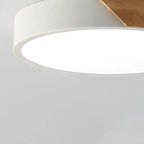 Plafonnier LED circulaire encastré pour usage résidentiel