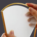 Plafonnier semi-encastré géométrique moderne pour salon