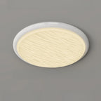 Plafonnier circulaire moderne à intensité variable pour usage intérieur