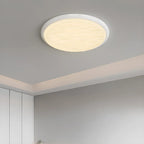 Plafonnier circulaire moderne à intensité variable pour usage intérieur
