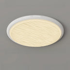 Plafonnier circulaire moderne à intensité variable pour usage intérieur
