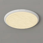 Plafonnier circulaire moderne à intensité variable pour usage intérieur