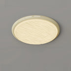 Plafonnier circulaire moderne à intensité variable pour usage intérieur