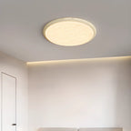 Plafonnier circulaire moderne à intensité variable pour usage intérieur