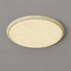 Plafonnier circulaire moderne à intensité variable pour usage intérieur