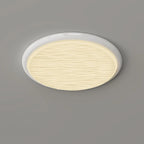 Plafonnier circulaire moderne à intensité variable pour usage intérieur