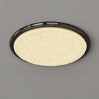 Plafonnier circulaire moderne à intensité variable pour usage intérieur
