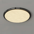 Plafonnier circulaire moderne à intensité variable pour usage intérieur