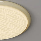 Plafonnier circulaire moderne à intensité variable pour usage intérieur