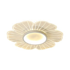 Plafonnier LED encastré à motif floral pour usage résidentiel