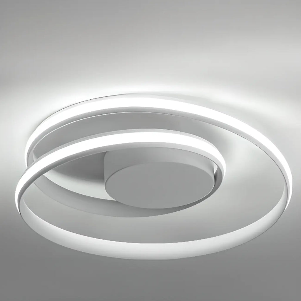 Plafonnier circulaire minimaliste pour salon moderne