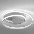 Plafonnier circulaire minimaliste pour salon moderne