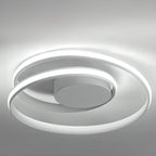 Plafonnier circulaire minimaliste pour salon moderne