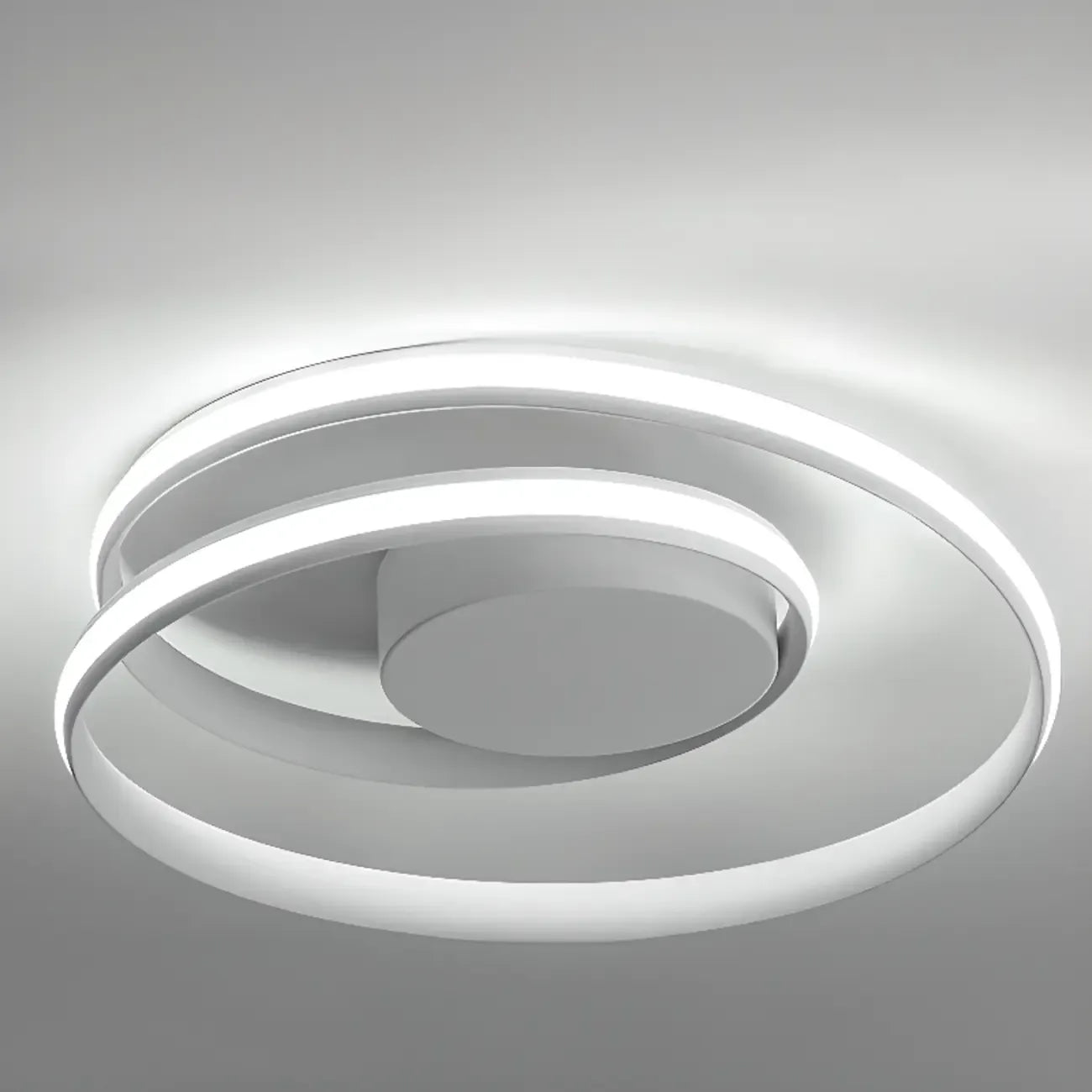 Plafonnier circulaire minimaliste pour salon moderne