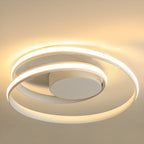 Plafonnier circulaire minimaliste pour salon moderne
