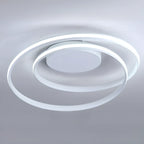 Plafonnier circulaire minimaliste pour salon moderne