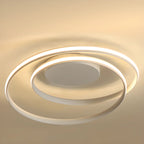 Plafonnier circulaire minimaliste pour salon moderne