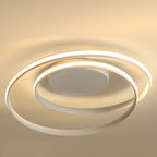 Plafonnier circulaire minimaliste pour salon moderne
