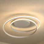Plafonnier circulaire minimaliste pour salon moderne