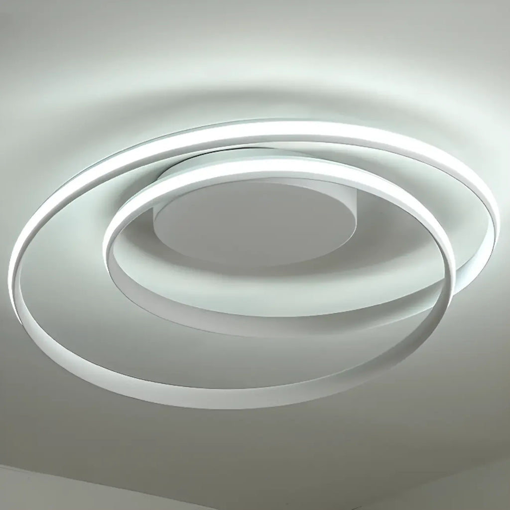 Plafonnier circulaire minimaliste pour salon moderne