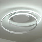 Plafonnier circulaire minimaliste pour salon moderne
