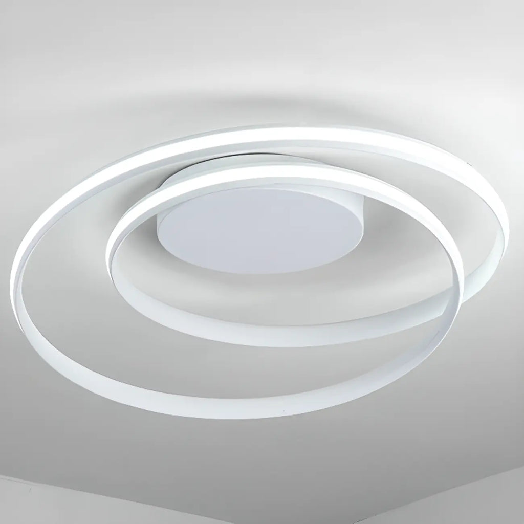 Plafonnier circulaire minimaliste pour salon moderne