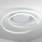 Plafonnier circulaire minimaliste pour salon moderne