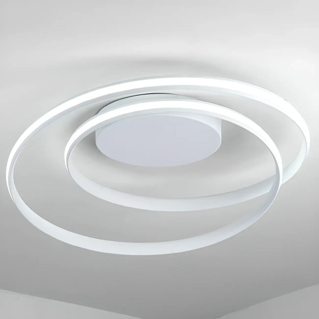 Plafonnier circulaire minimaliste pour salon moderne