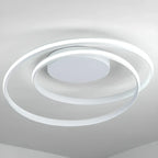 Plafonnier circulaire minimaliste pour salon moderne