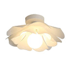 8 Eleganti Plafoniere a LED in Acrilico Floreale per Interni