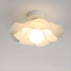 8 Eleganti Plafoniere a LED in Acrilico Floreale per Interni