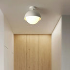 Mini plafonnier LED semi-encastré pour salon