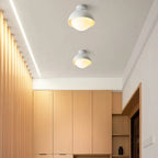 Mini plafonnier LED semi-encastré pour salon
