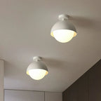 Mini plafonnier LED semi-encastré pour salon