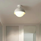 Mini plafonnier LED semi-encastré pour salon