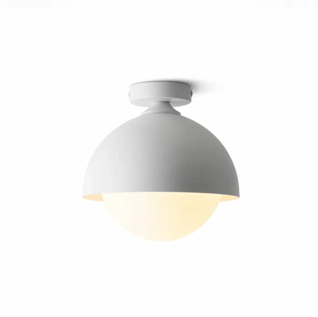 Mini plafonnier LED semi-encastré pour salon