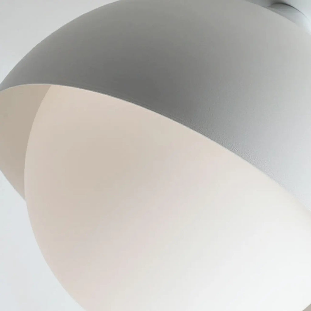 Mini plafonnier LED semi-encastré pour salon
