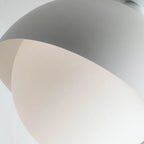Mini plafonnier LED semi-encastré pour salon