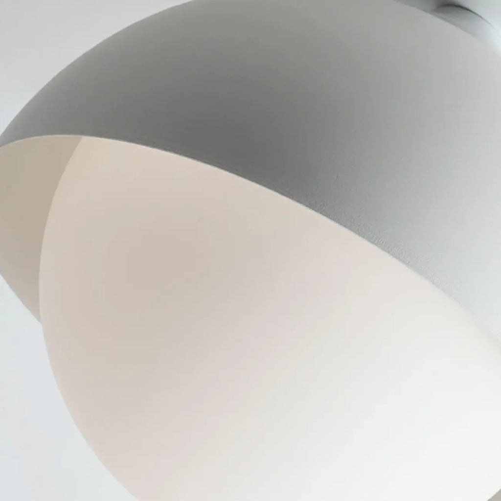 Mini plafonnier LED semi-encastré pour salon